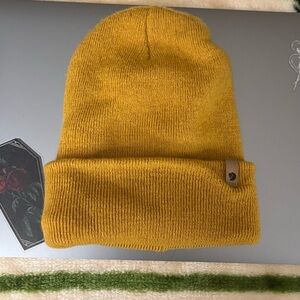 Fjallraven Mustard Yellow Beanie